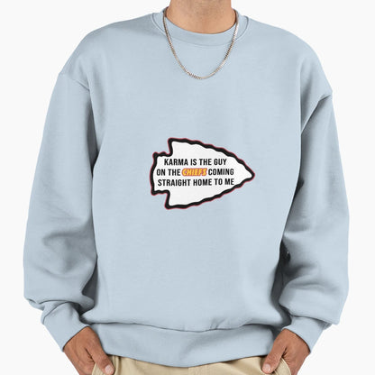Chiefs Karma Guy Sweatshirt - Graphic Print for Adults - T-Shirt, Sweatshirt, Hoodie