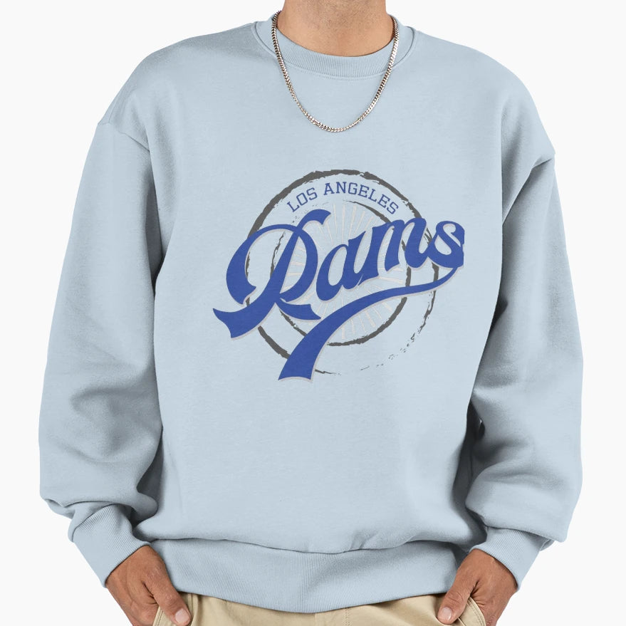 Football Los Angeles Rams Sweatshirt - Aesthetic Graphic Men Women - T-Shirt, Sweatshirt, Hoodie
