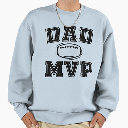 Dad Mvp Sweatshirt - Minimalist Print for Adults - T-Shirt, Sweatshirt, Hoodie