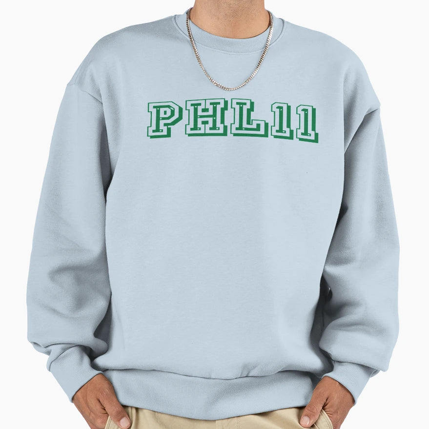 Phl11 Philadelphia Wentz 11 Logo Sweatshirt - Streetwear Style Unisex - T-Shirt, Sweatshirt, Hoodie