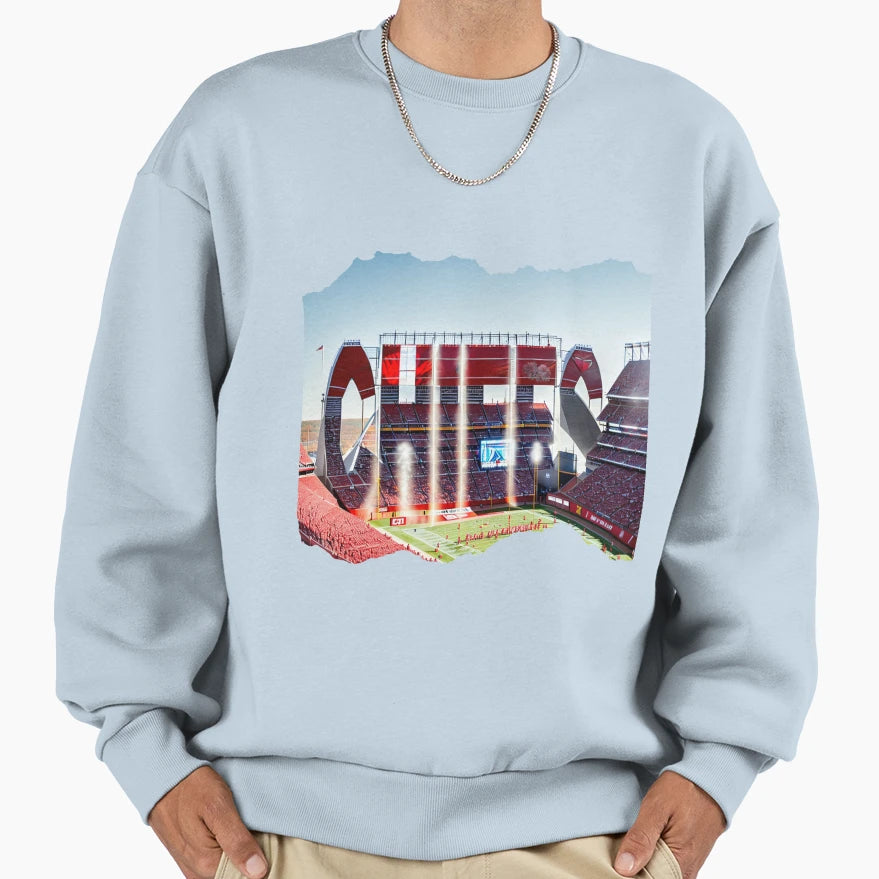 Kansas City Chiefs Colors 1 Sweatshirt - Streetwear Style Men Women - T-Shirt, Sweatshirt, Hoodie