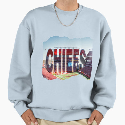 Kansas City Chiefs Colors 1 Sweatshirt - Streetwear Style Men Women - T-Shirt, Sweatshirt, Hoodie