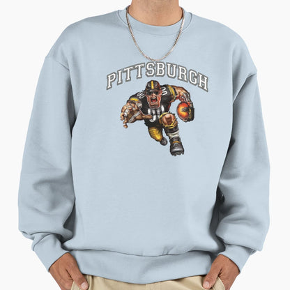 Pittsburgh Football Detroit Football Sweatshirt - Unique Graphic Unisex - T-Shirt, Sweatshirt, Hoodie