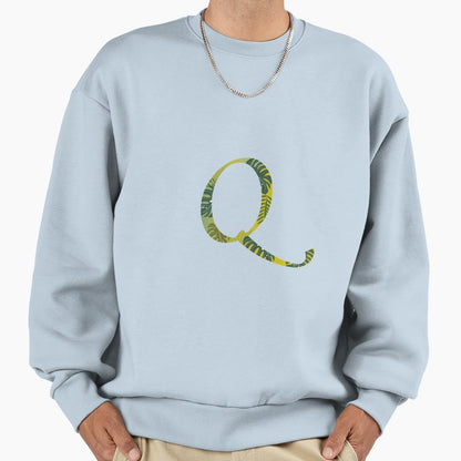 Letter Q Sweatshirt - Fun Novelty Design Men Women - T-Shirt, Sweatshirt, Hoodie