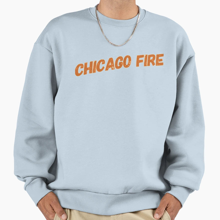 Chicago Fire Sweatshirt - Custom Art Print Unisex - T-Shirt, Sweatshirt, Hoodie
