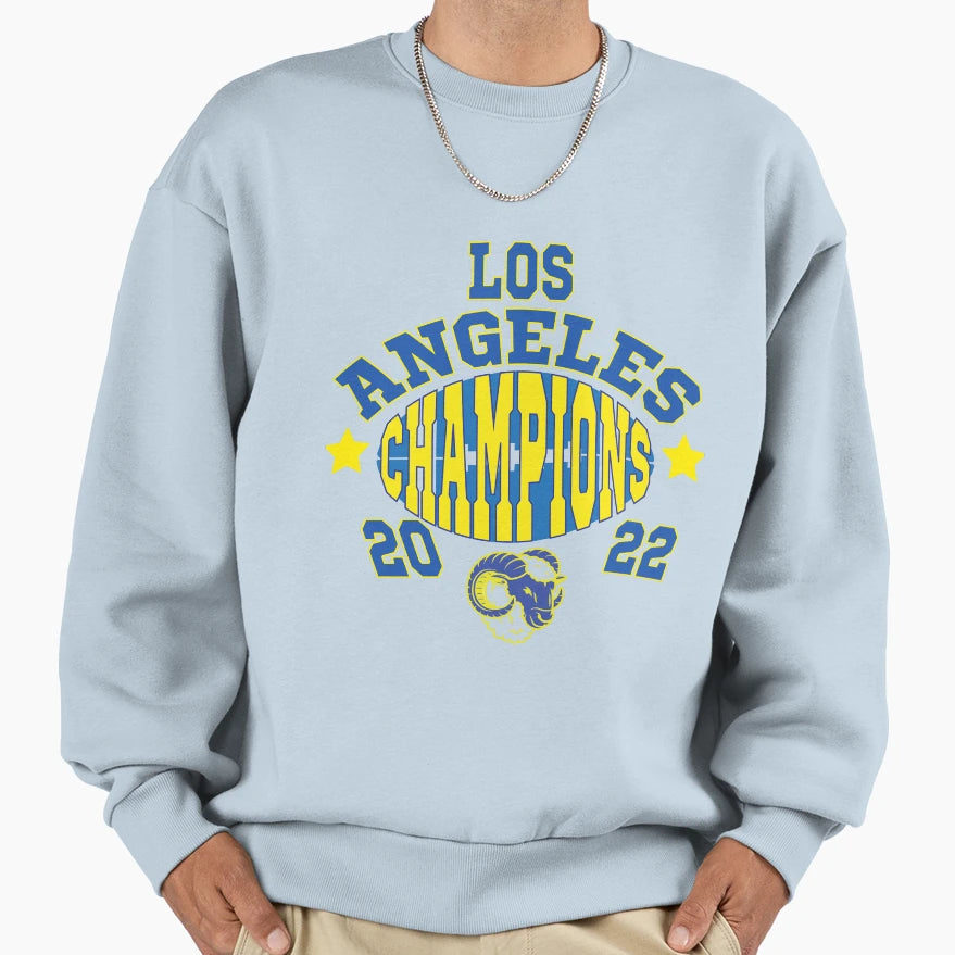 Los Angeles Champions 2022 Sweatshirt - Aesthetic Graphic Men Women - T-Shirt, Sweatshirt, Hoodie