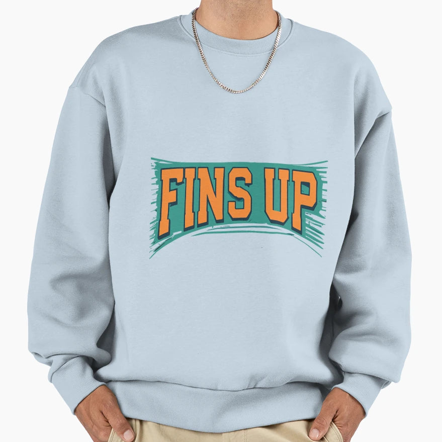 Art Miami Dolphins Sweatshirt - Streetwear Style for Adults - T-Shirt, Sweatshirt, Hoodie