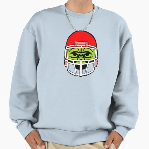 Football Player Yoda Sweatshirt - Trendy Graphic for Adults - T-Shirt, Sweatshirt, Hoodie