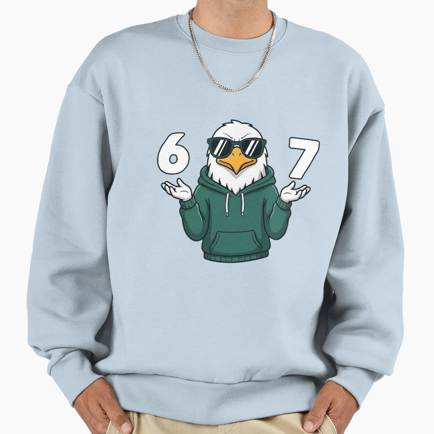 Eagle 67 Six Seven Hoodie - Streetwear Style for Adults - T-Shirt, Sweatshirt, Hoodie