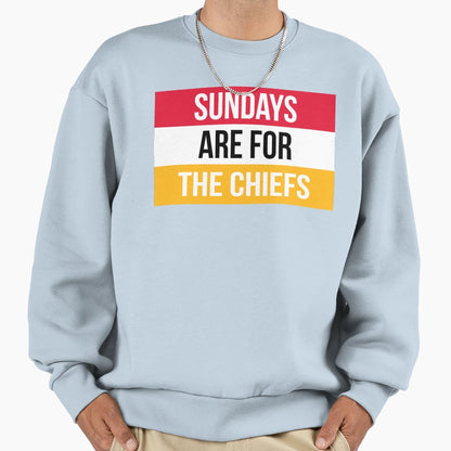 Sundays Are Kansas City Chiefs Sweatshirt - Custom Art Print for Adults - T-Shirt, Sweatshirt, Hoodie