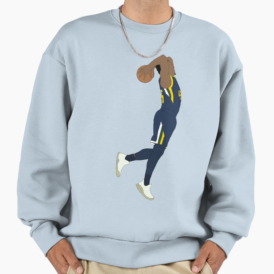 Donovan Mitchell Dunk Sweatshirt - Custom Art Print for Adults - T-Shirt, Sweatshirt, Hoodie