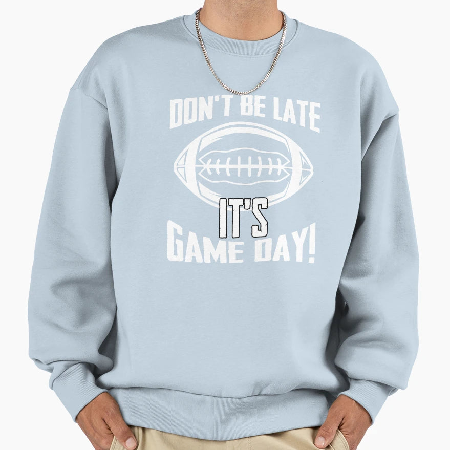 Football Game American Rugby Player Sweatshirt - Minimalist Print Unisex - T-Shirt, Sweatshirt, Hoodie