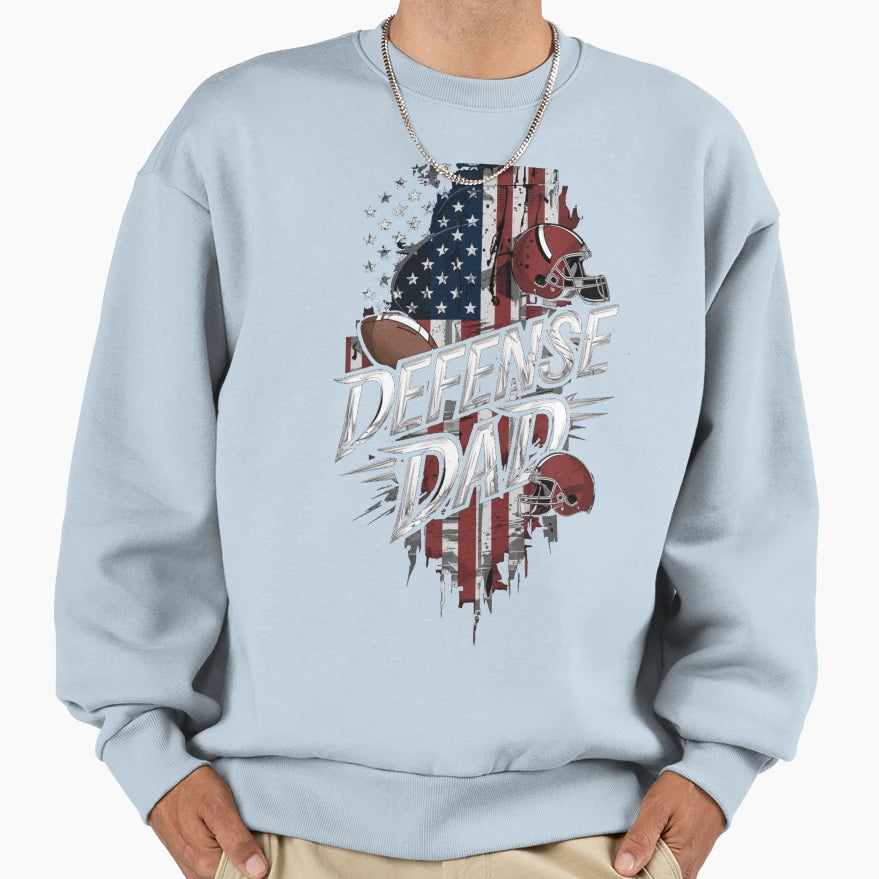 Defense Dad Sweatshirt - Unique Graphic Unisex - T-Shirt, Sweatshirt, Hoodie