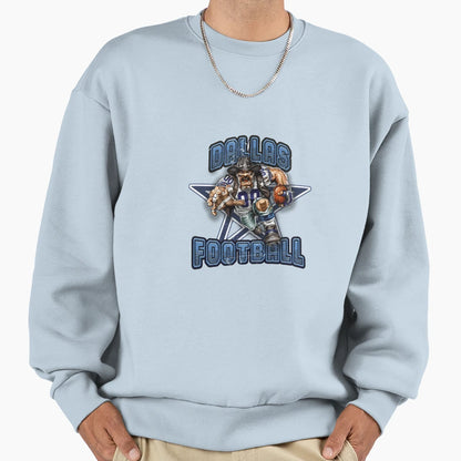 Dallas Football Sweatshirt - Novelty Apparel Unisex - T-Shirt, Sweatshirt, Hoodie