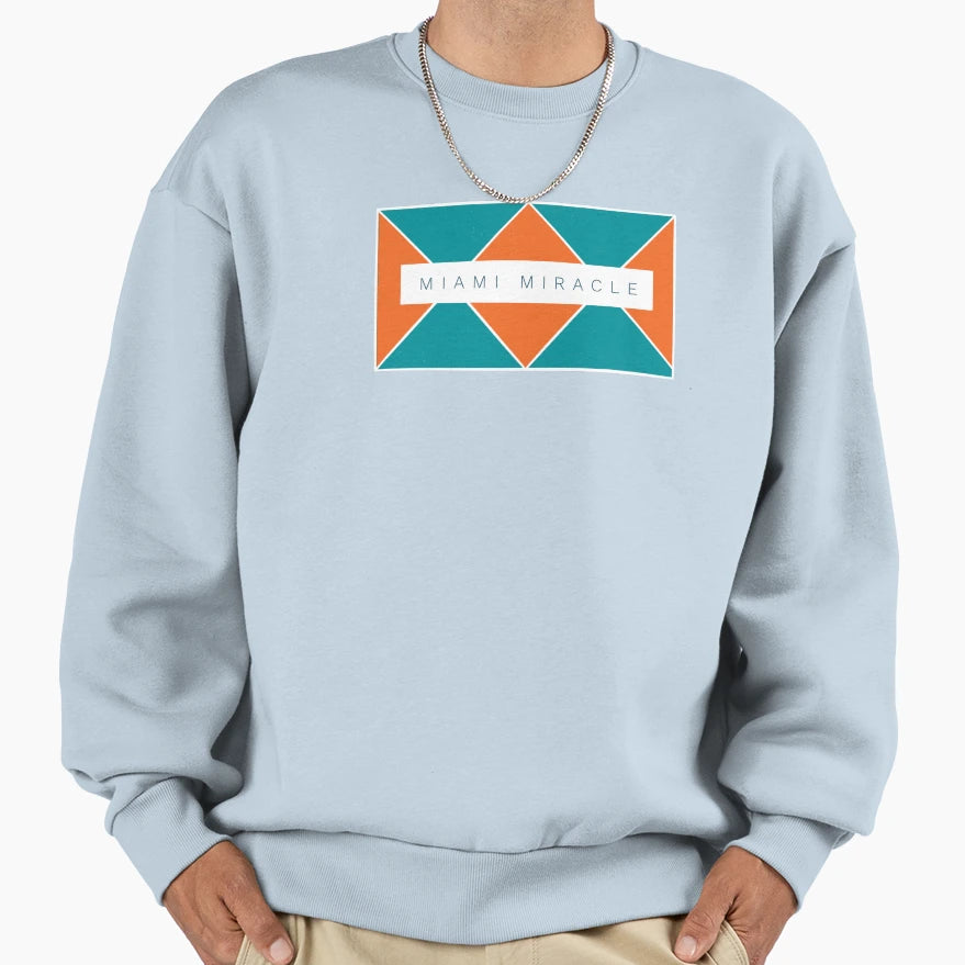 Miami Miracle Sweatshirt - Custom Art Print Unisex - T-Shirt, Sweatshirt, Hoodie