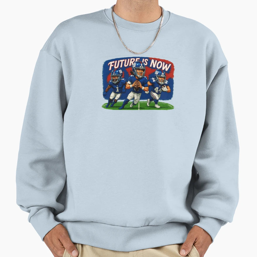 Giants Trio Jaxson Dart Malik Sweatshirt - Streetwear Style for Adults - T-Shirt, Sweatshirt, Hoodie
