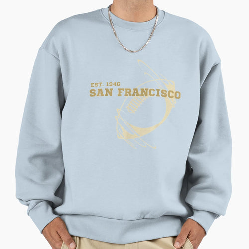 Francisco Est 1946 Sports Team Sweatshirt - Streetwear Style for Adults - T-Shirt, Sweatshirt, Hoodie