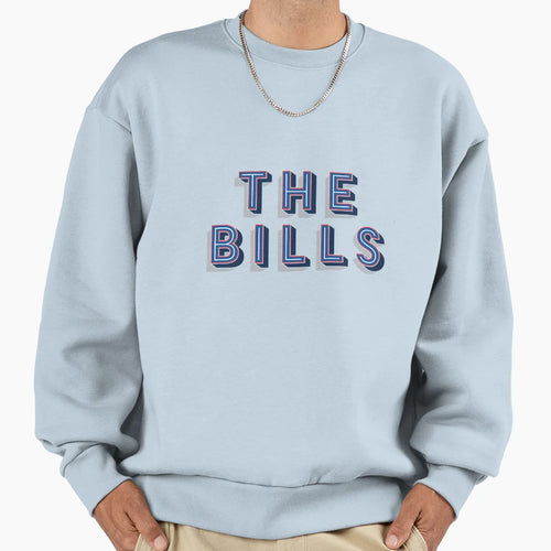 Bills Sweatshirt - Casual Everyday Wear Men Women - T-Shirt, Sweatshirt, Hoodie
