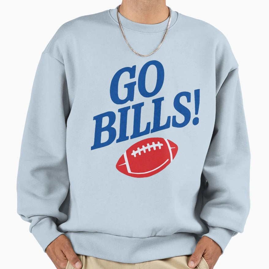 Art Buffalo Bills Sweatshirt - Graphic Print Men Women - T-Shirt, Sweatshirt, Hoodie