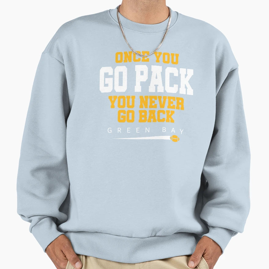Green Bay Football Fan Cheer Sweatshirt - Novelty Apparel Unisex - T-Shirt, Sweatshirt, Hoodie