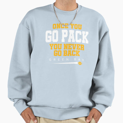 Green Bay Football Fan Cheer Sweatshirt - Novelty Apparel Unisex - T-Shirt, Sweatshirt, Hoodie