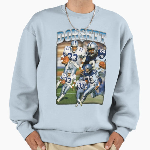Tony Dorsett Dallas Sweatshirt - Custom Art Print Unisex - T-Shirt, Sweatshirt, Hoodie