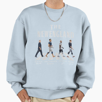 Mike Vrabel Drake Maye Kayshon Sweatshirt - Custom Art Print Men Women - T-Shirt, Sweatshirt, Hoodie