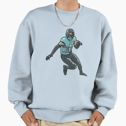 Travis Etienne Jaguars Rumble Rumble Sweatshirt - Custom Art Print Unisex - T-Shirt, Sweatshirt, Hoodie