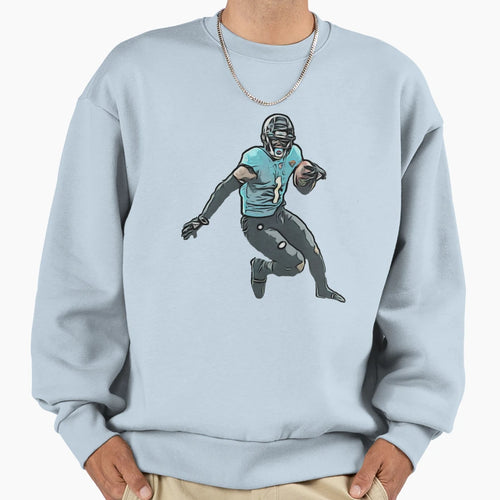 Travis Etienne Jaguars Rumble Rumble Sweatshirt - Custom Art Print Unisex - T-Shirt, Sweatshirt, Hoodie