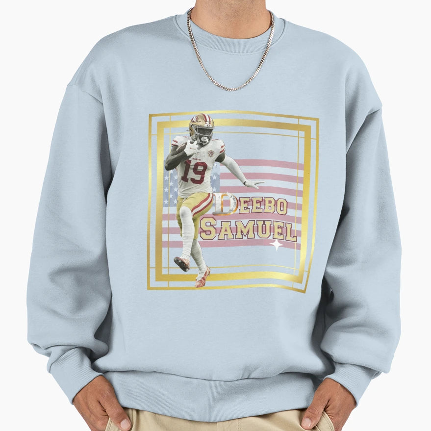 DS Football 49Ers Sweatshirt - Trendy Graphic Unisex - T-Shirt, Sweatshirt, Hoodie