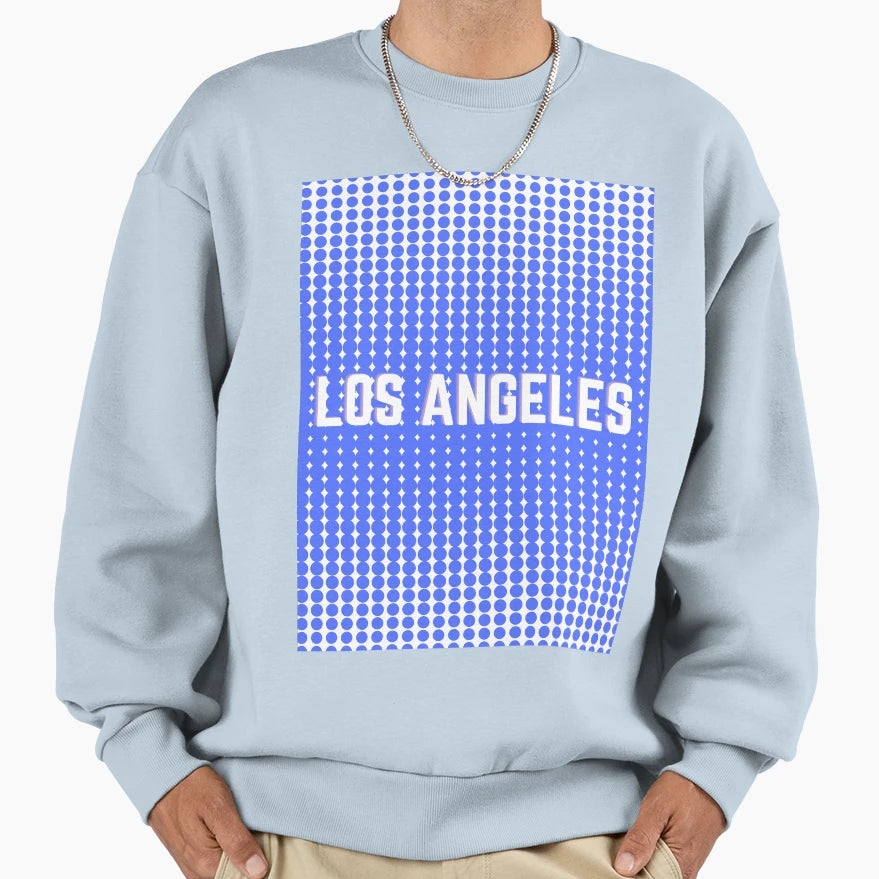 Los Angeles Dots 4 Sweatshirt - Casual Everyday Wear Unisex - T-Shirt, Sweatshirt, Hoodie