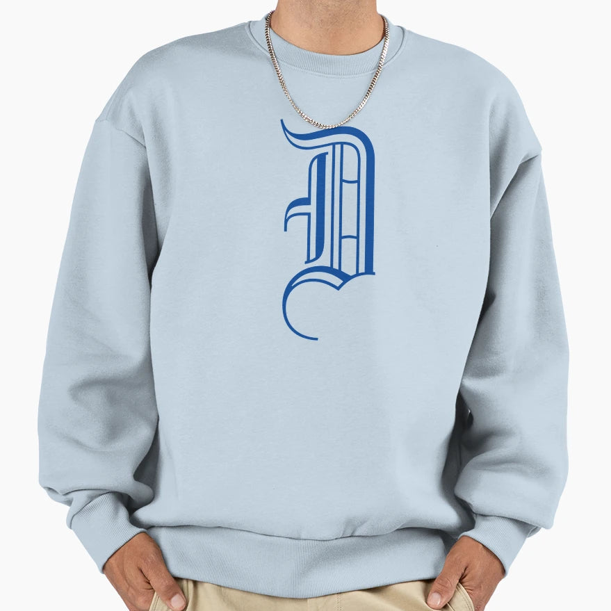 D Letter Sweatshirt - Streetwear Style Men Women - T-Shirt, Sweatshirt, Hoodie