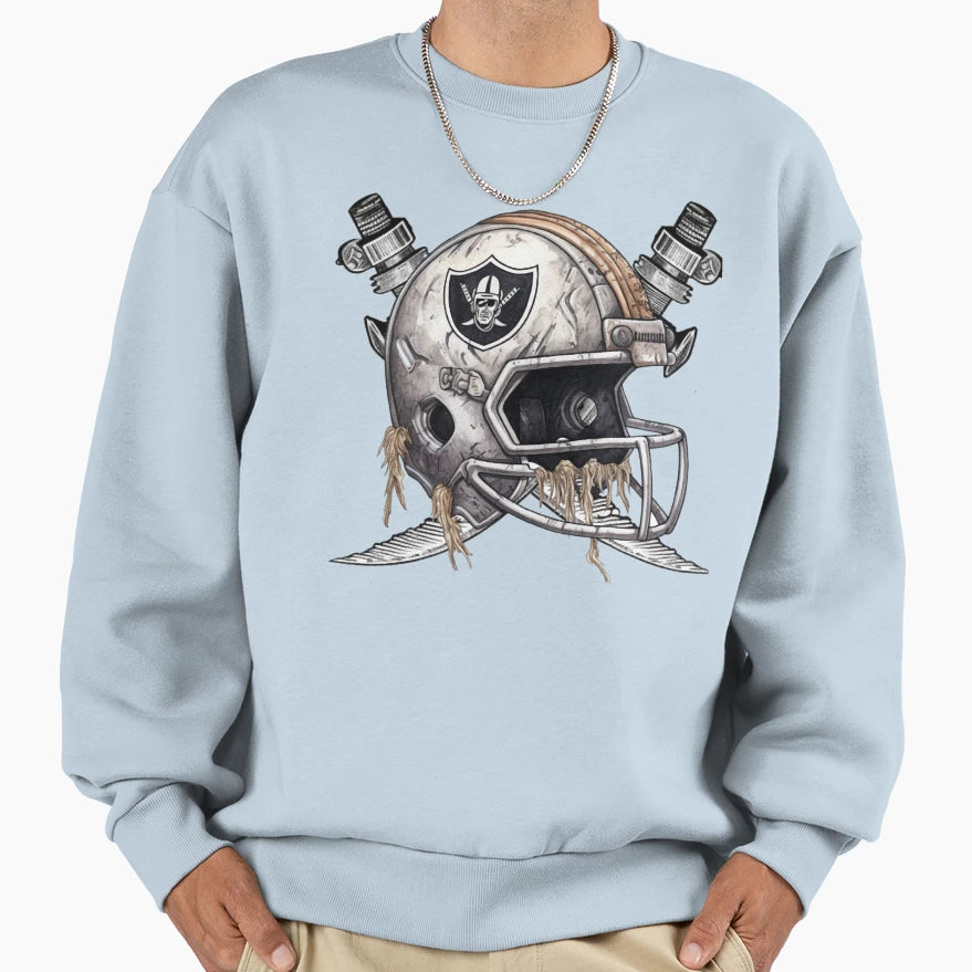 Las Vegas Football Helmet Sweatshirt - Aesthetic Graphic Unisex - T-Shirt, Sweatshirt, Hoodie