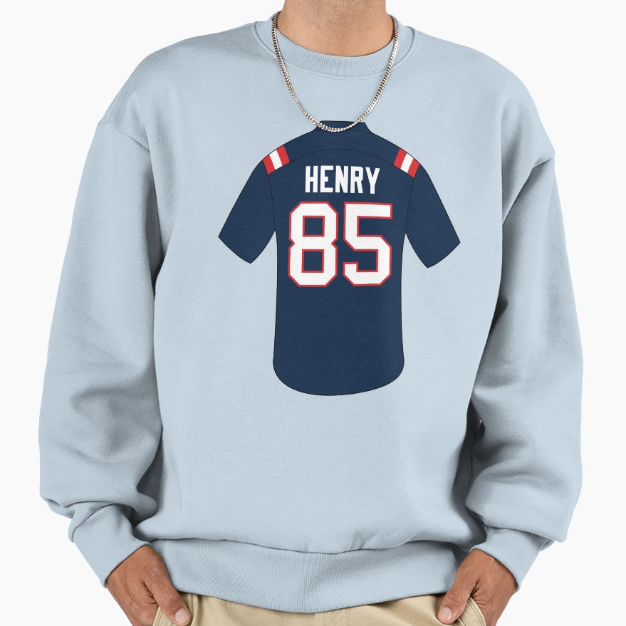 Hunter Henry Jersey Number 85 Sweatshirt - Unique Graphic Unisex - T-Shirt, Sweatshirt, Hoodie