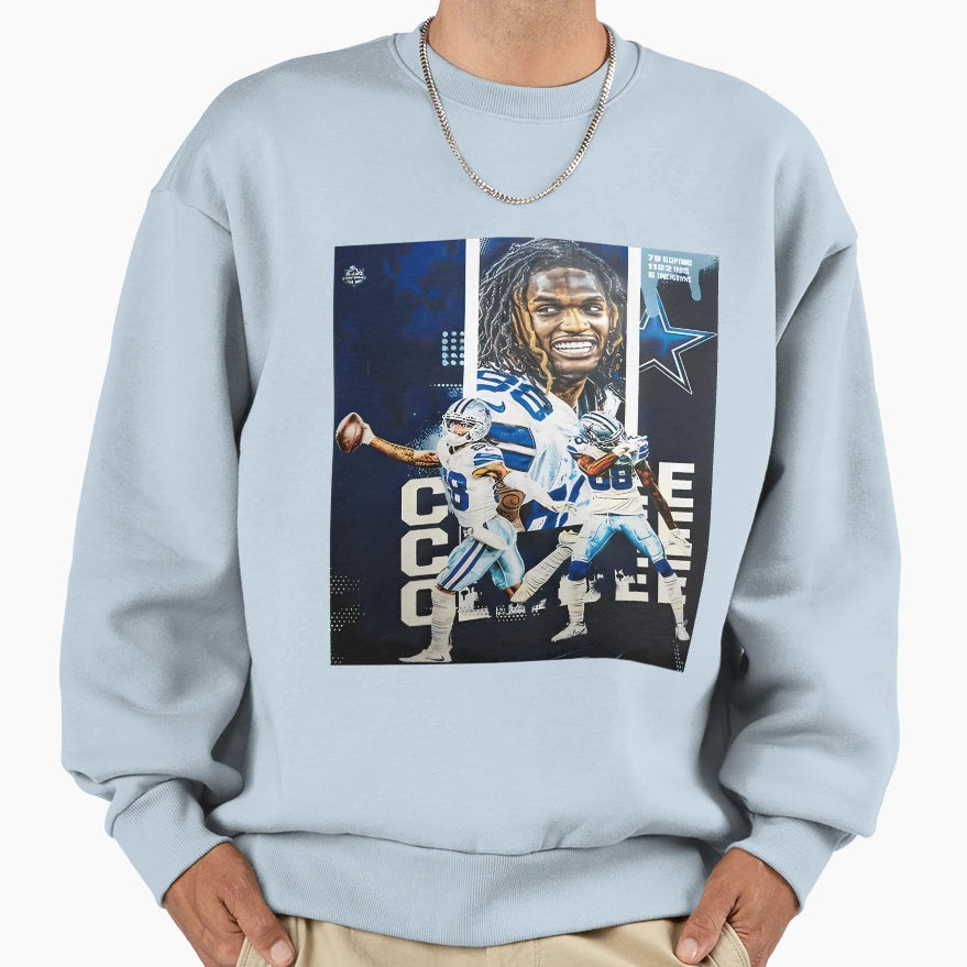 Ceedee Lambs Football Sweatshirt - Aesthetic Graphic for Adults - T-Shirt, Sweatshirt, Hoodie