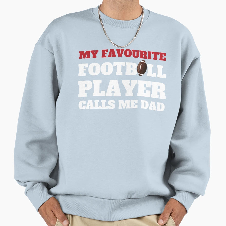 My Favourite Football Player Sweatshirt - Minimalist Print for Adults - T-Shirt, Sweatshirt, Hoodie