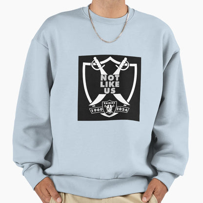 Not Like Us Raiders Stilldark 134 Sweatshirt - Aesthetic Graphic for Adults - T-Shirt, Sweatshirt, Hoodie