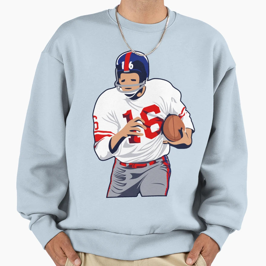 Frank Gifford Sweatshirt - Minimalist Print Unisex - T-Shirt, Sweatshirt, Hoodie