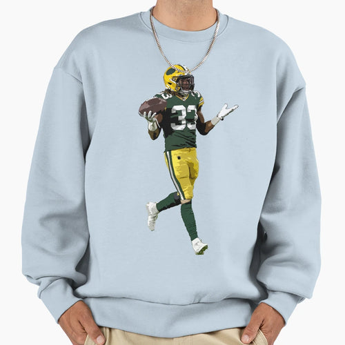 Aaron Jones Sweatshirt - Minimalist Print for Adults - T-Shirt, Sweatshirt, Hoodie