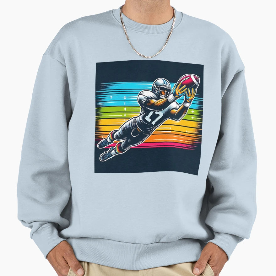 Rugby Player Sweatshirt - Fun Novelty Design for Adults - T-Shirt, Sweatshirt, Hoodie