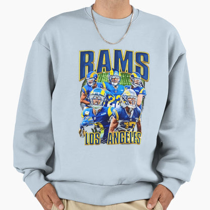 Los Angeles R Sweatshirt - Custom Art Print Unisex - T-Shirt, Sweatshirt, Hoodie