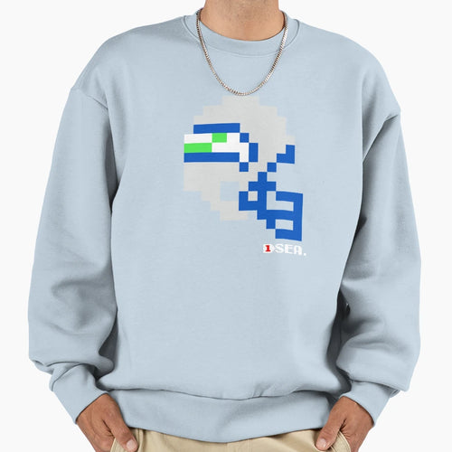 Sea Original Helmet Tecmo Bowl Sweatshirt - Custom Art Print Unisex - T-Shirt, Sweatshirt, Hoodie