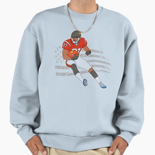 American Football Funny Sweatshirt - Fun Novelty Design Men Women - T-Shirt, Sweatshirt, Hoodie