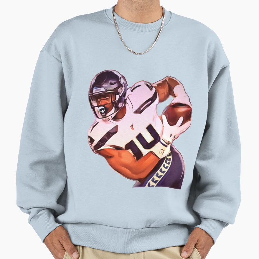 Dk Metcalf Fanart Sweatshirt - Unique Graphic Men Women - T-Shirt, Sweatshirt, Hoodie