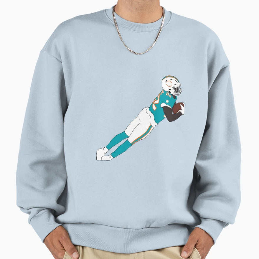 Miami Dolphins Preston Williams Sweatshirt - Casual Everyday Wear Unisex - T-Shirt, Sweatshirt, Hoodie