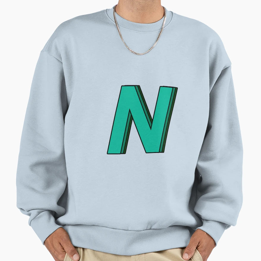 Green N Sweatshirt - Trendy Graphic Unisex - T-Shirt, Sweatshirt, Hoodie