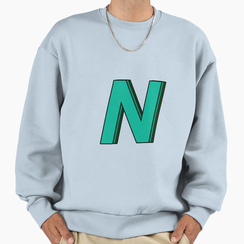 Green N Sweatshirt - Trendy Graphic Unisex - T-Shirt, Sweatshirt, Hoodie