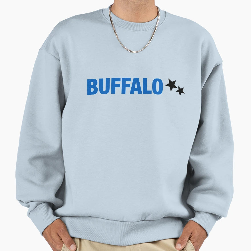 University Buffalo Sweatshirt - Aesthetic Graphic Unisex - T-Shirt, Sweatshirt, Hoodie