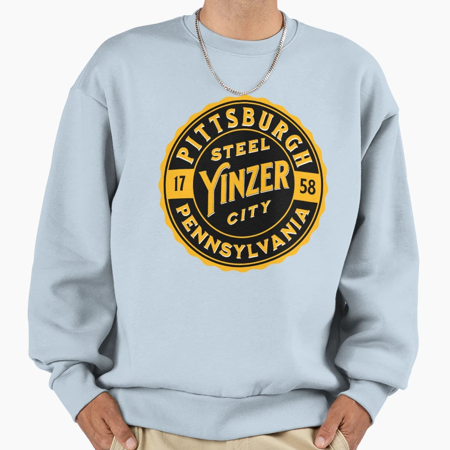 Pittsburgh Pennsylvania Steel City 412 Sweatshirt - Graphic Print Unisex - T-Shirt, Sweatshirt, Hoodie