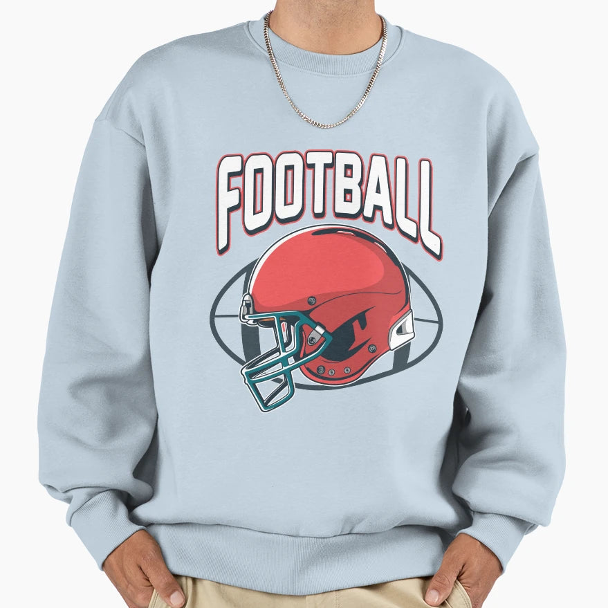 College Team American Football Trendy Sweatshirt - Novelty Apparel Unisex - T-Shirt, Sweatshirt, Hoodie